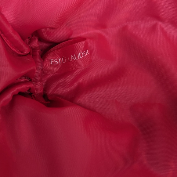 Estee Lauder Lilly Pulitzer For Estee Lauder Blue Floral Cosmetic Bag - Picture 7 of 10